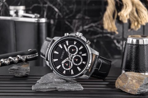 ZEGAREK MĘSKI SKMEI 2071LSIBK + BOX ZEGAREK MĘSKI SKMEI 2071LSIBK + BOX