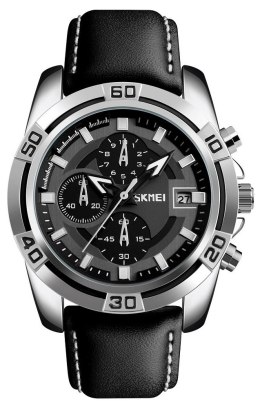 ZEGAREK MĘSKI SKMEI 9156SIBK + BOX