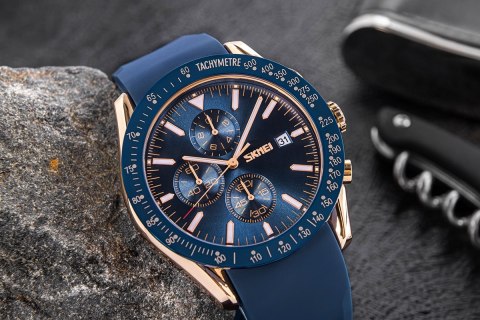 ZEGAREK MĘSKI SKMEI 9253PRGBU + BOX ZEGAREK MĘSKI SKMEI 9253PRGBU + BOX