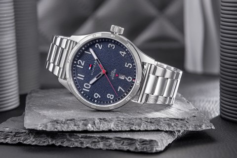 ZEGAREK MĘSKI TOMMY HILFIGER FORREST 1710563 + BOX ZEGAREK MĘSKI TOMMY HILFIGER FORREST 1710563 + BOX