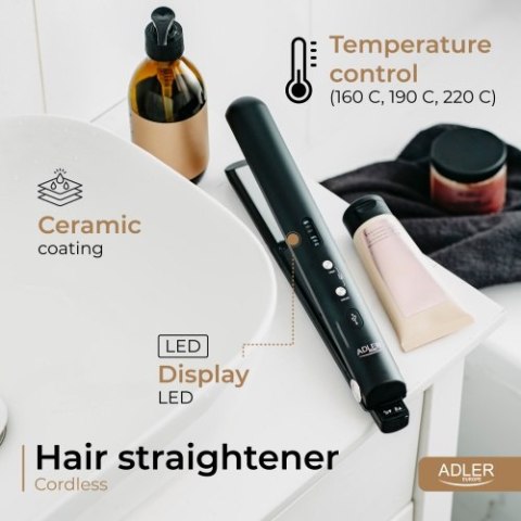AD 2327 black Prostownica bezprzewodowa podróżna ? usb AD 2327 black Prostownica bezprzewodowa podróżna ? usb