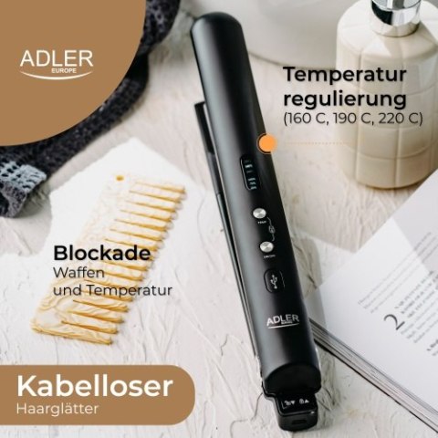 AD 2327 black Prostownica bezprzewodowa podróżna ? usb AD 2327 black Prostownica bezprzewodowa podróżna ? usb