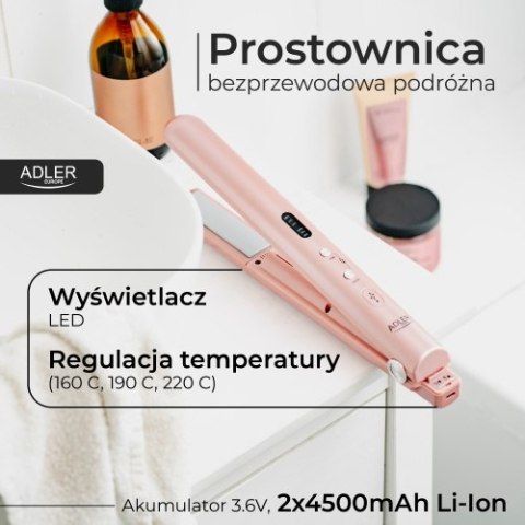 AD 2327 pink Prostownica bezprzewodowa podróżna ? usb AD 2327 pink Prostownica bezprzewodowa podróżna ? usb