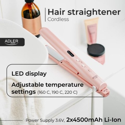 AD 2327 pink Prostownica bezprzewodowa podróżna ? usb AD 2327 pink Prostownica bezprzewodowa podróżna ? usb