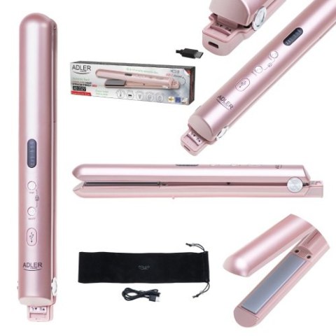 AD 2327 pink Prostownica bezprzewodowa podróżna ? usb AD 2327 pink Prostownica bezprzewodowa podróżna ? usb