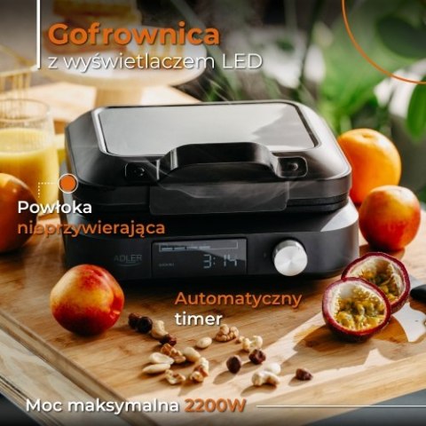 AD 3087 Gofrownica z wyświetlaczem led AD 3087 Gofrownica z wyświetlaczem led