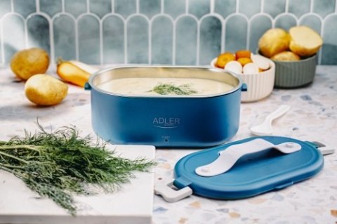 AD 4522 blue Pojemnik na żywność z torbą termiczną AD 4522 blue Pojemnik na żywność z torbą termiczną