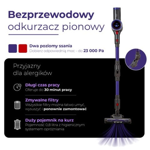 AD 7061 Przyjazny dla alergików bezprzewodowy odkurzacz pionowy pro AD 7061 Przyjazny dla alergików bezprzewodowy odkurzacz pionowy pro