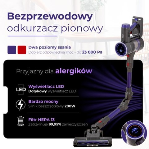 AD 7061 Przyjazny dla alergików bezprzewodowy odkurzacz pionowy pro AD 7061 Przyjazny dla alergików bezprzewodowy odkurzacz pionowy pro