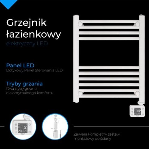 AD 7823 Grzejnik łazienkowy elektryczny led AD 7823 Grzejnik łazienkowy elektryczny led