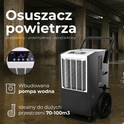 AD 7864 Osuszacz powietrza budowlany - przemysłowy - sprężarkowy 50l/24h AD 7864 Osuszacz powietrza budowlany - przemysłowy - sprężarkowy 50l/24h