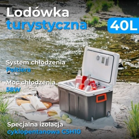 AD 8090 Lodówka turystyczna 40 l AD 8090 Lodówka turystyczna 40 l