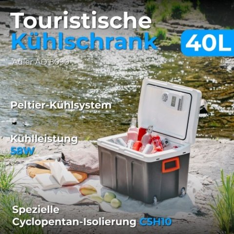 AD 8090 Lodówka turystyczna 40 l AD 8090 Lodówka turystyczna 40 l