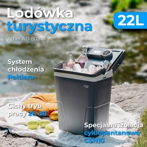 AD 8094 Lodówka turystyczna 22l AD 8094 Lodówka turystyczna 22l