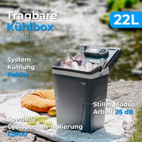 AD 8094 Lodówka turystyczna 22l AD 8094 Lodówka turystyczna 22l