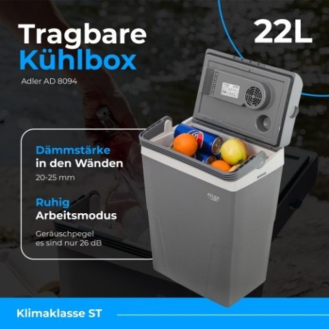 AD 8094 Lodówka turystyczna 22l AD 8094 Lodówka turystyczna 22l