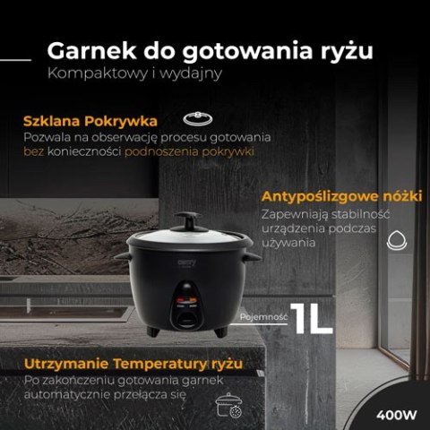 CR 6419 Garnek do gotowania ryżu - 1,0 l CR 6419 Garnek do gotowania ryżu - 1,0 l