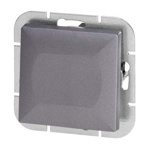 Łącznik krzyżowy p/t Pearl, 10A, 250V, WP-8P, antracyt Łącznik krzyżowy p/t Pearl, 10A, 250V, WP-8P, antracyt