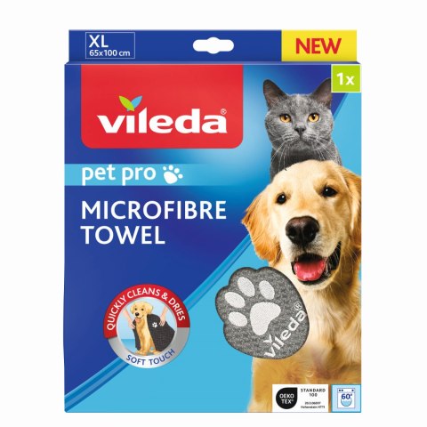 Ręcznik z mikrofibry XL, Vileda, Pet Pro Ręcznik z mikrofibry XL, Vileda, Pet Pro