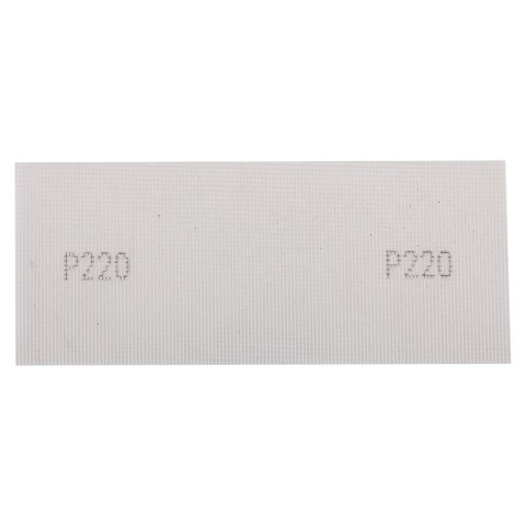Siatka ścierna biała 115 x 280 mm, P220 Siatka ścierna biała 115 x 280 mm, P220