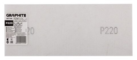 Siatka ścierna biała 115 x 280 mm, P220 Siatka ścierna biała 115 x 280 mm, P220