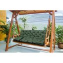ZESTAW OGRODOWY 150x60x50CM + 2 PODUSZKI 42X42 CM ZIELONY