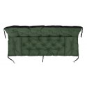 ZESTAW OGRODOWY 180x60x50CM + 2 PODUSZKI 42X42 CM ZIELONY