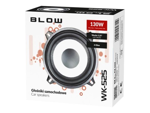 0895# GŁOŚNIK BLOW WK525 4OHM SAMOCHODOWY NISKOTONOWY 0895# GŁOŚNIK BLOW WK525 4OHM SAMOCHODOWY NISKOTONOWY