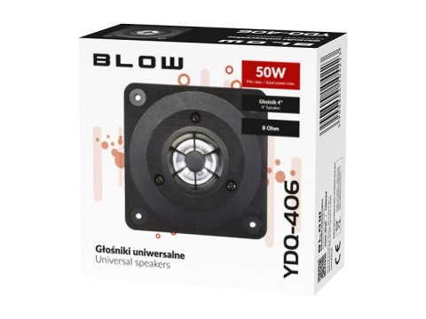 0953# GŁOŚNIK YDq406 4"50W 8OHM BLOW 0953# GŁOŚNIK YDq406 4"50W 8OHM BLOW