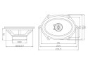 2018# GŁOŚNIK BLOW WH-5703 5x7" FORD