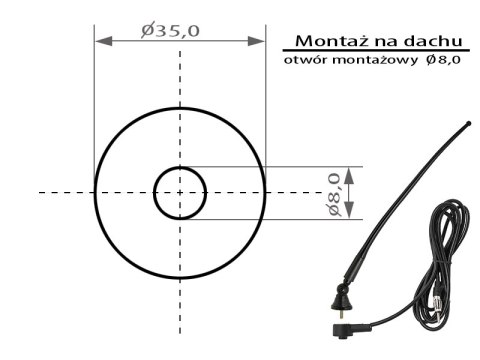 22-638# ANTENA BLOW FMD350/FMD410 ŁAMANA 22-638# ANTENA BLOW FMD350/FMD410 ŁAMANA