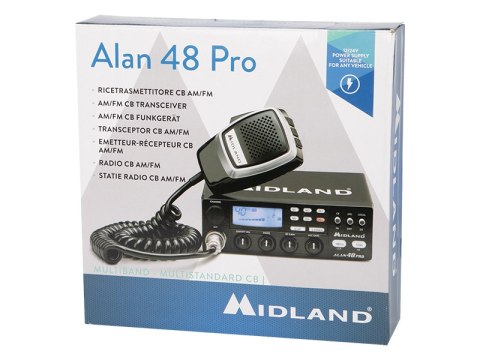 24-148# RADIO CB ALAN-48 PRO AM/FM/ASq 12/24V 24-148# RADIO CB ALAN-48 PRO AM/FM/ASq 12/24V