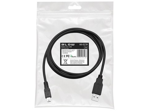 66-027# PRZYŁĄCZE USB A - MINI B 1M 66-027# PRZYŁĄCZE USB A - MINI B 1M