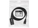 66-084# PRZYŁĄCZE USB A - A 5,0M WTYK-GNIAZDO Z IC ZAWIESZKA