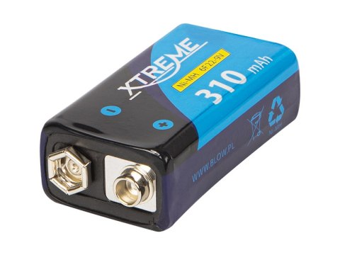 82-605# AKUMULATOR NI-MH 9V 310MAH xTREME 82-605# AKUMULATOR NI-MH 9V 310MAH xTREME