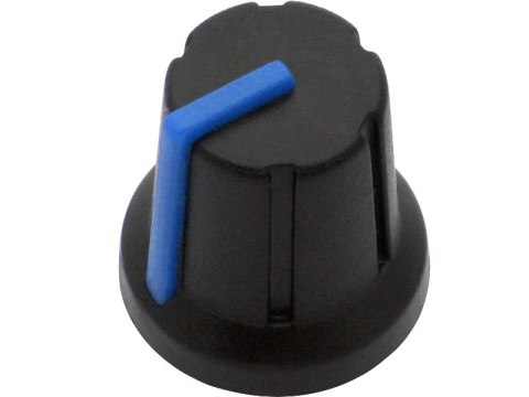 8653# GAŁKA POT N-1 OŚ 6MM NIEBIESKA 16MM 8653# GAŁKA POT N-1 OŚ 6MM NIEBIESKA 16MM