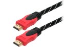 92-053# PRZYŁĄCZE HDMI-HDMI RED 4K 1,5M  PROSTE
