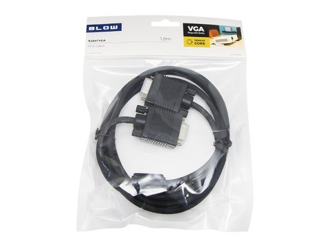 92-084# PRZYŁĄCZE VGA-VGA 1,8M 92-084# PRZYŁĄCZE VGA-VGA 1,8M