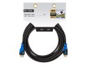 92-639# PRZYŁĄCZE HDMI-HDMI BLUE  PROSTE 5M 4K
