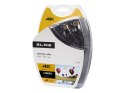 92-640# PRZYŁĄCZE HDMI-HDMI  PREMIUM 1.5M BLACK 4K 2.0