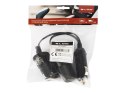 96-868# ROZGAŁĘŹNIK ZA PALNICZKI SAMOCHODOWEJ 1xWTYK/2xGNIAZDO+KABEL CS-25