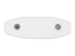 9972# Przełącznik przelotowy biały 2,5a 250v montaż przemysłowy