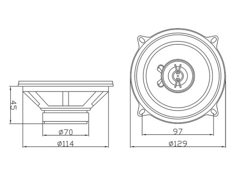 30-602# GŁOŚNIK BLOW S-130 4OHM 30-602# GŁOŚNIK BLOW S-130 4OHM