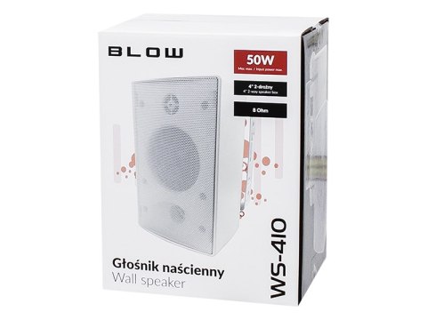 30-730# GŁOŚNIK NAŚCIENNY 240x150x170 4" ZEWNĘTRZNY WS-410 30-730# GŁOŚNIK NAŚCIENNY 240x150x170 4" ZEWNĘTRZNY WS-410