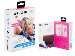32-775# SŁUCHAWKI BLOW BLUETOOTH 4.1 RÓŻOWE