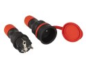 3885# WTYCZKA+GNIAZDO ZWG-54 CZARNO/CZERWONE HERMETYCZNE I P54