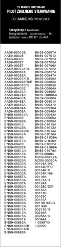 3990# PILOT LCD SAMSUNG V BLISTER