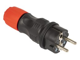 4095# Wtyczka wt-54 prosta czarno/czerwona hermetyczne ip54