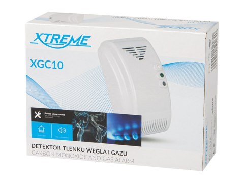 50-631# Detektor czujnik gazu i czadu xgc10 230v 50-631# Detektor czujnik gazu i czadu xgc10 230v