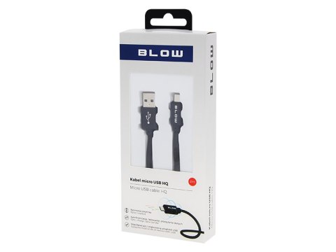 66-112# Przyłącze usb a - micro b 2,0m plecionka czarny blister 66-112# Przyłącze usb a - micro b 2,0m plecionka czarny blister